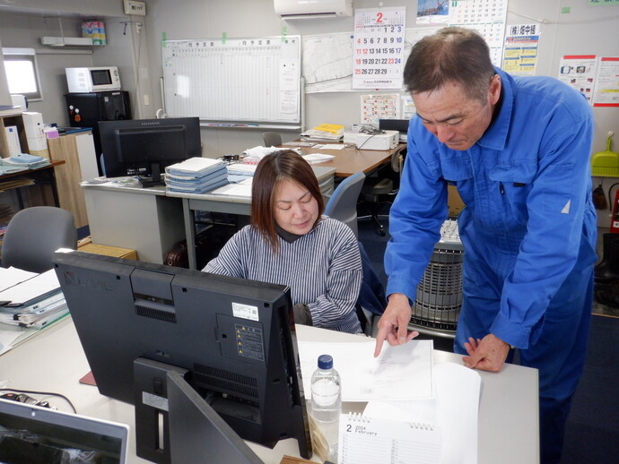 【令和8年1月8日掲載】「いわて女性活躍認定企業」として認定されている県内建設企業を紹介します！～株式会社畑中組（岩泉町）