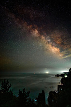 北山崎から望む天の川