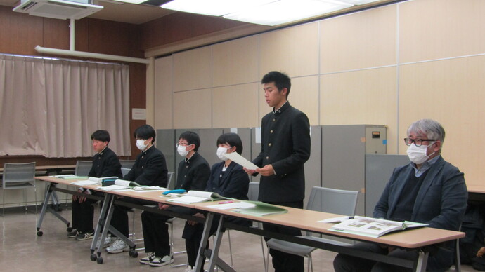 【令和8年3月23日掲載】高校との協働による橋梁点検で、盛岡工業高校の報告会を開催しました！