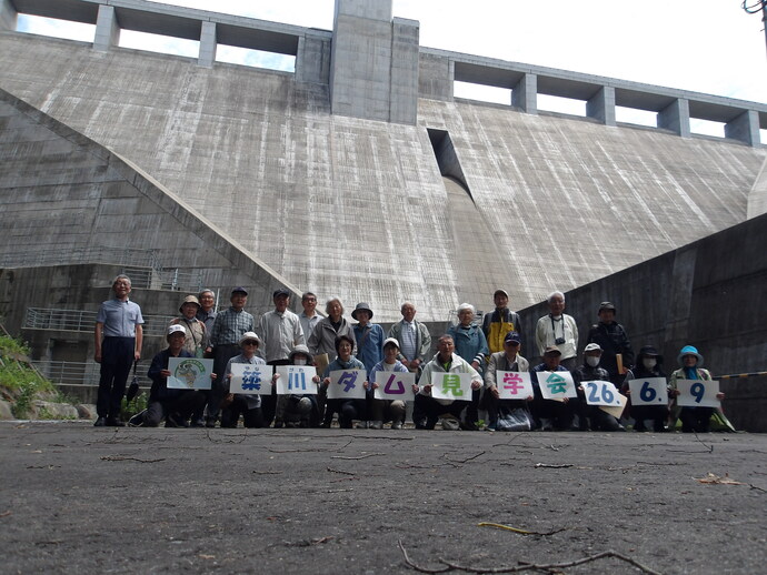 【令和8年8月12日掲載】【盛岡土木】小山町内会の皆さんに簗川ダムを見学いただきました！