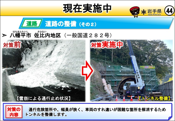 【令和8年10月5日掲載】岩手県の強靱化の取組を紹介！　～現在実施中～