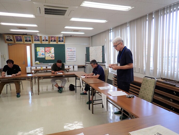 事前打合せの様子