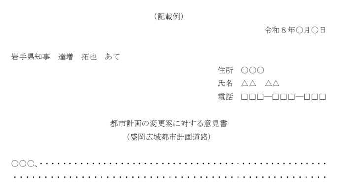 記載例