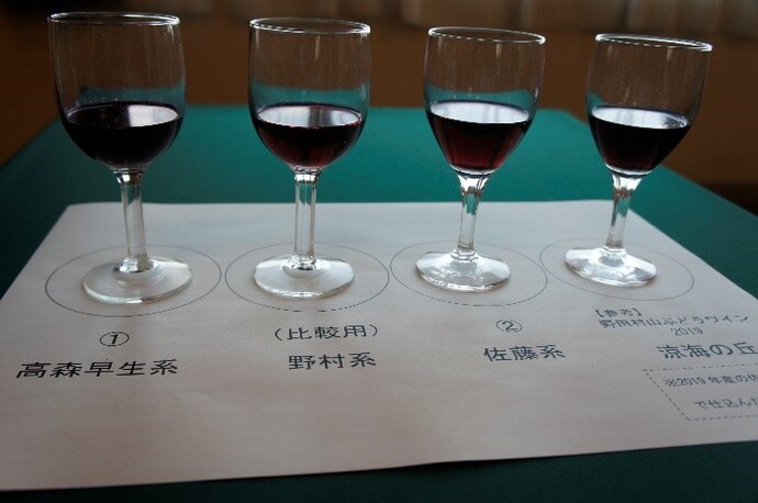 4種のワイン