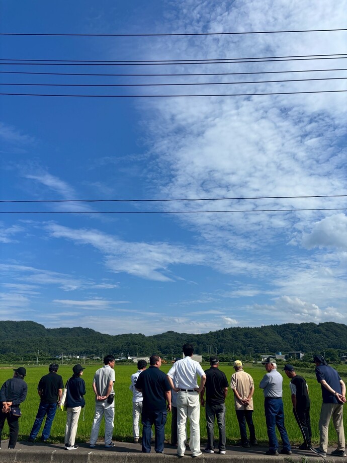 現地研修会のようす