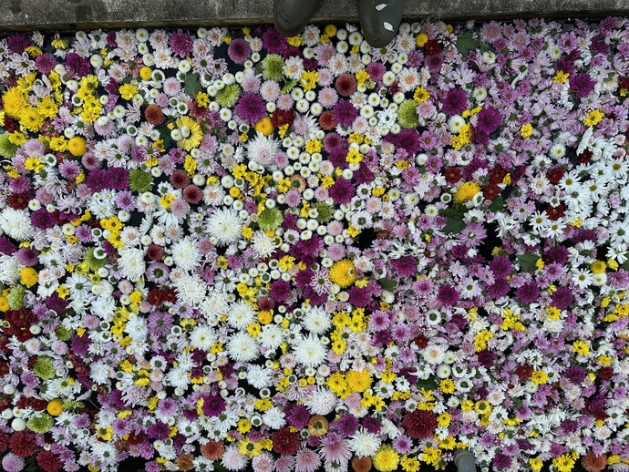 花手水