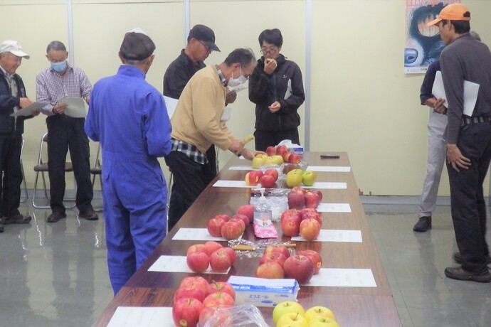 試食会の様子の写真