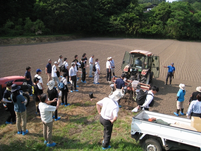 現地ほ場見学