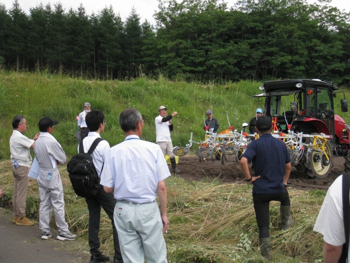 試験ほ場見学