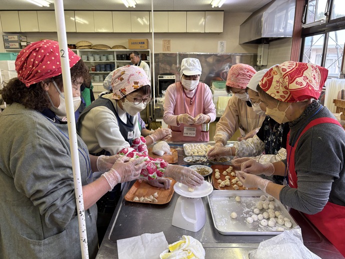 料理研修会のようす