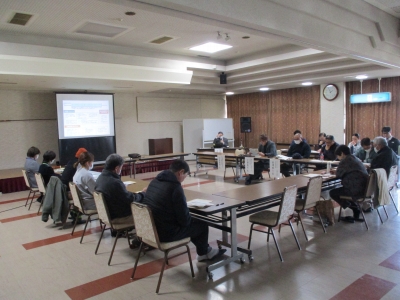 中小企業診断士の土岐徹朗氏による講演の様子です。