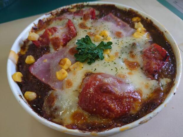 市内飲食店で提供されるメニューです