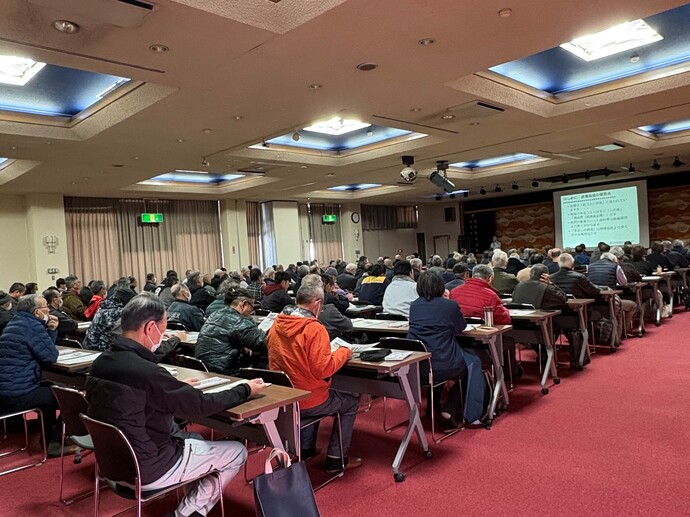 満員御礼！ 席を追加するほど多数の参加がありました