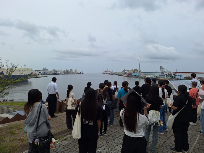 5　仙台港視察