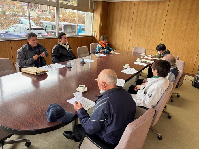 施肥設計検討会の様子