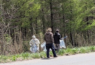 清掃活動の様子1