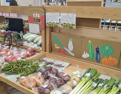 勉強会後、売場に増えたPOPや掲示物の画像