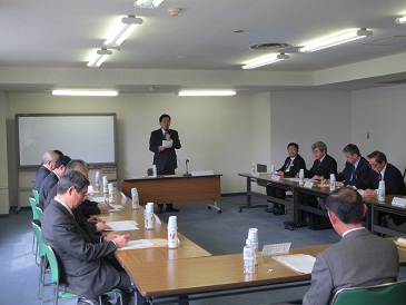 岩手県三陸鉄道強化促進協議会定期総会の写真