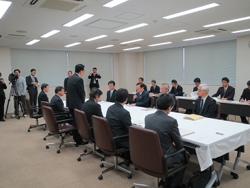 太田国土交通大臣との面談の写真