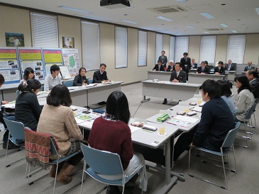 県政懇談会「がんばろう！岩手」意見交換会（岩手大学）の写真