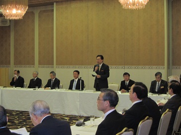 岩手県復興に向けた金融関係機関連携支援対策会議の写真
