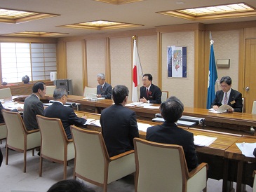 岩手県町村会からの提言の写真