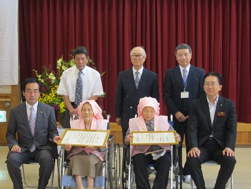 特別養護老人ホーム「八天の里」）訪問の写真