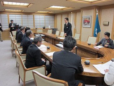 自民党県連・県議会自民クラブからの要望の写真