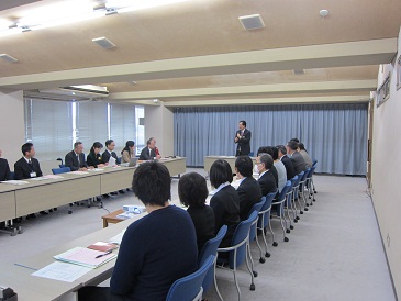 岩手県生活協同組合連合会との懇談会の写真