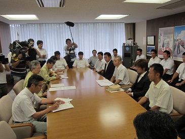 肉用牛経営安定への要望の写真