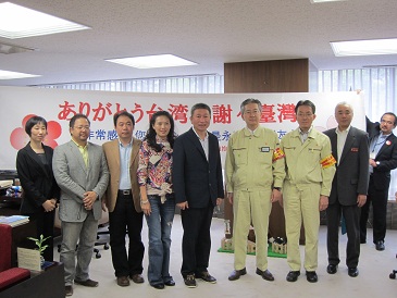 台湾・嘉義県議会表敬の写真