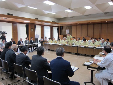 第2回内陸部市町村と県との会議の写真