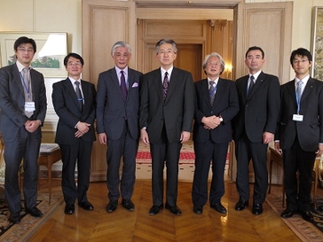 ユネスコ日本代表部木曽大使との懇談の写真