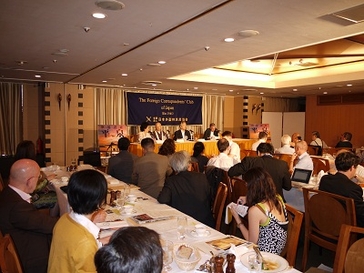 日本外国特派員協会記者会見の写真