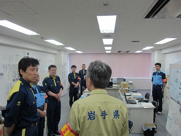 関西広域連合現地事務所訪問の写真