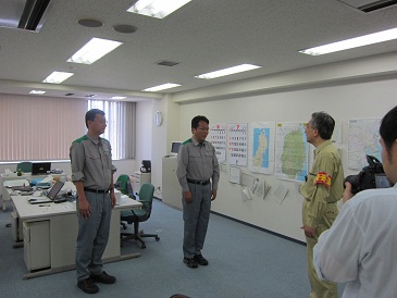 東京都現地事務所訪問の写真