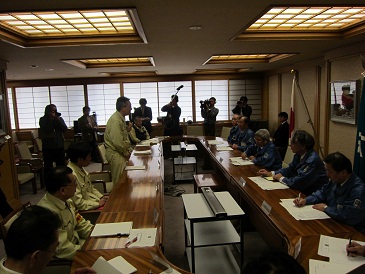 東日本大震災復興構想会議委員との意見交換の写真