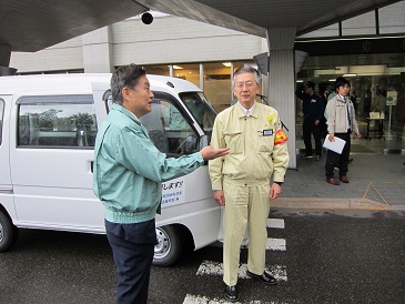 名古屋市長面談の写真