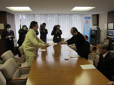 社団法人　岩手経済同友会からの要望の写真