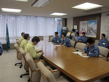 内閣府阿久津政務官面談の写真