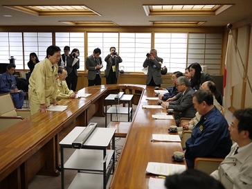 県選出国会議員への要望の写真