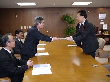 社会民主党岩手県連合からの要望の写真