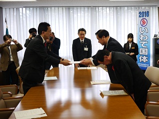 市長会からの提言の写真