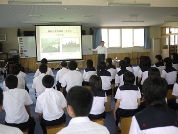 平泉授業（軽米町立軽米中学校）の写真