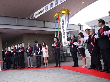 盛岡競馬開幕セレモニーの写真