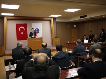 トルコ共和国自然災害対策視察団防災講演会の写真