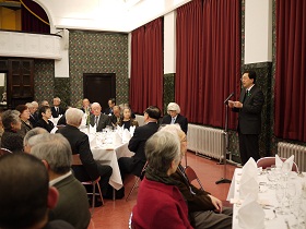 公会堂多賀「旧大食堂復原」祝賀会の写真