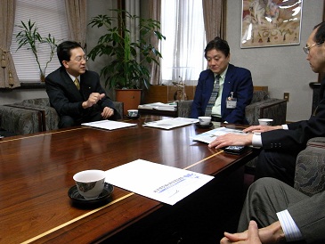 河村たかし名古屋市長との懇談の写真