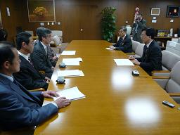 日本共産党岩手県委員会要望の写真