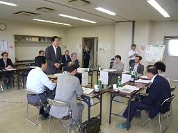 草の根地域訪問「こんにちは知事です」（奥州市水沢南自治振興会）の写真